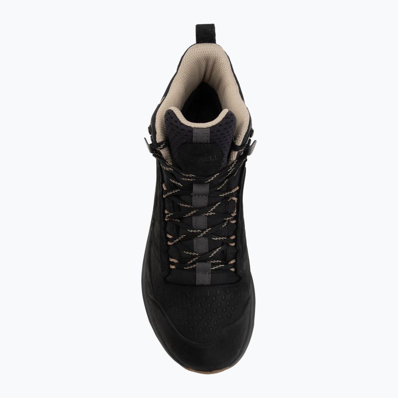Взуття туристичне жіноче Merrell Maob Speed 2 Leather Mid Black 5