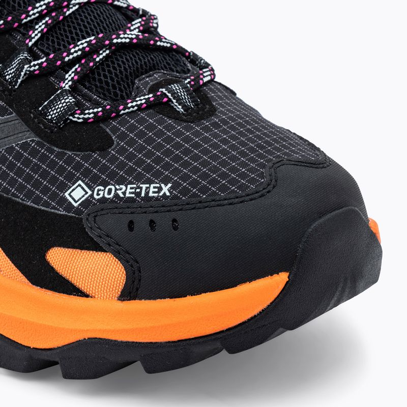 Чоловічі туристичні черевики Merrell Moab Speed 2 Gtx чорні/помаранчеві 7