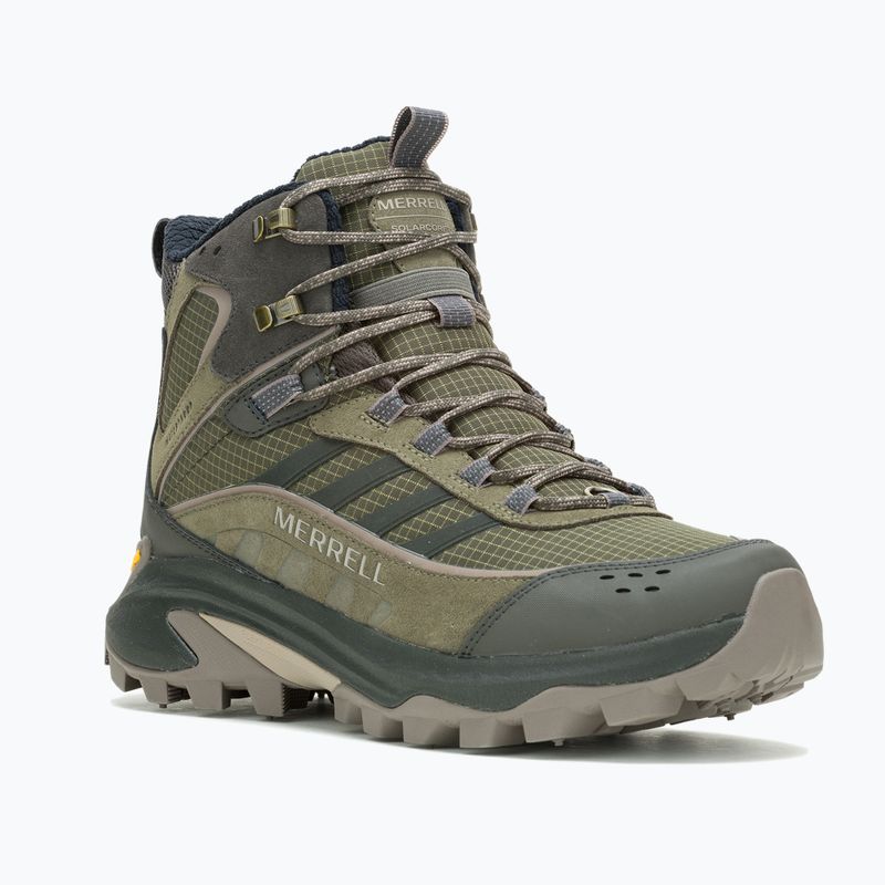 Чоловічі туристичні черевики Merrell Moab Speed 2 Thermo Mid Wp оливкові 8