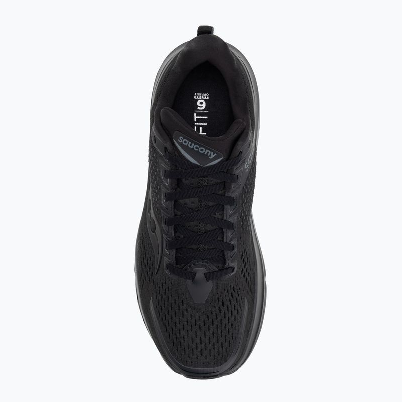Кросівки для бігу чоловічі Saucony Guide 17 black/black 5