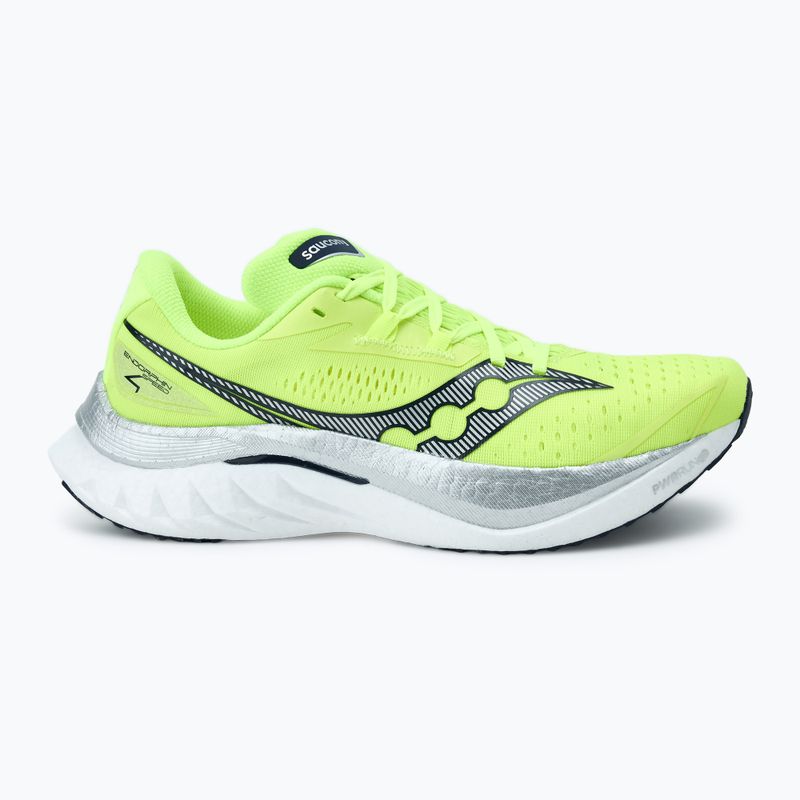 Кросівки для бігу чоловічі Saucony Endorphin Speed 4 citron/navy 2