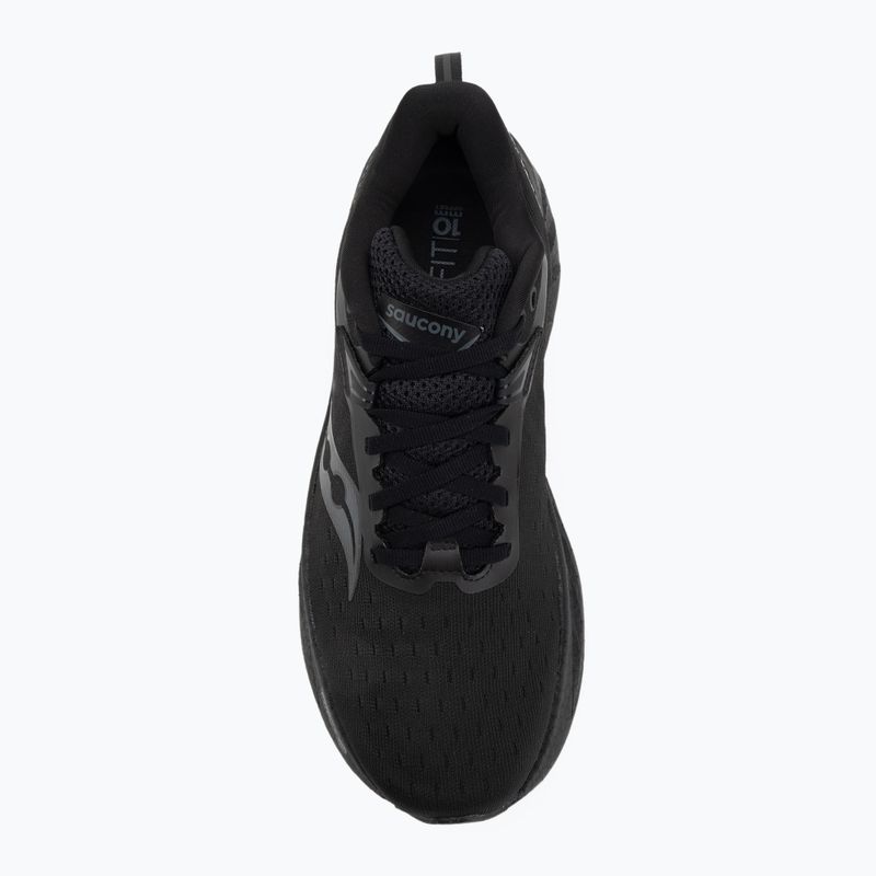 Чоловічі кросівки для бігу Saucony Triumph 22 triple black 5