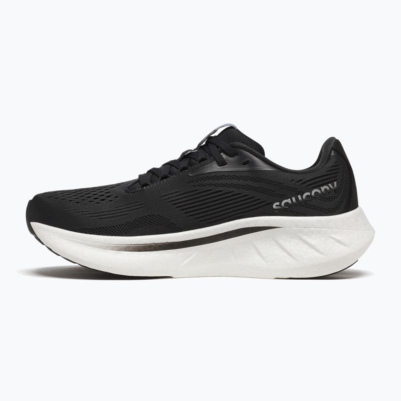 Кросівки для бігу жіночі Saucony Ride 18 black/white 9
