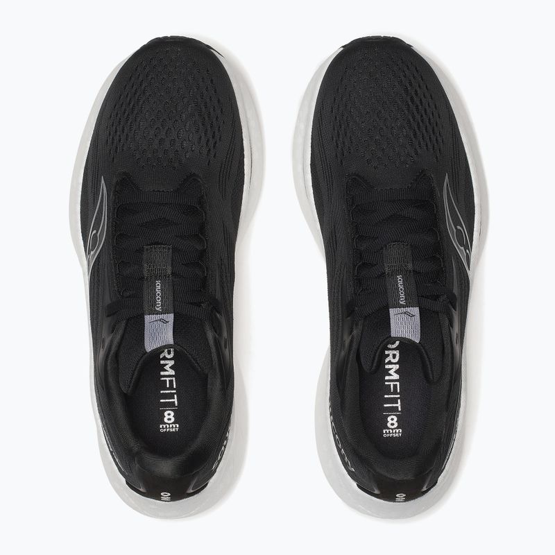 Кросівки для бігу жіночі Saucony Ride 18 black/white 12