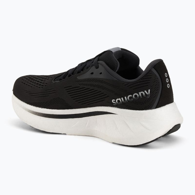 Кросівки для бігу жіночі Saucony Ride 18 black/white 3