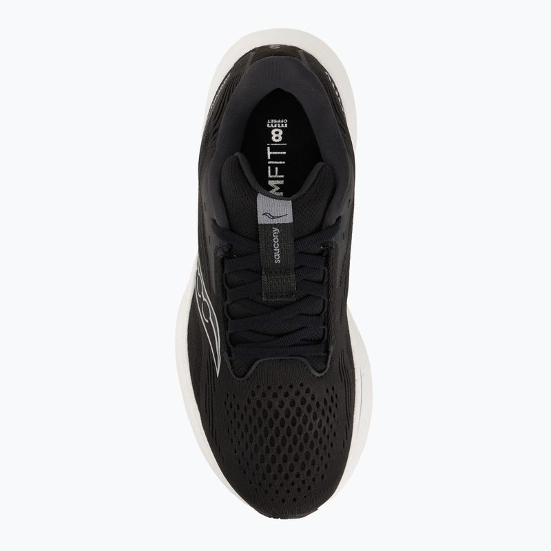 Кросівки для бігу жіночі Saucony Ride 18 black/white 5