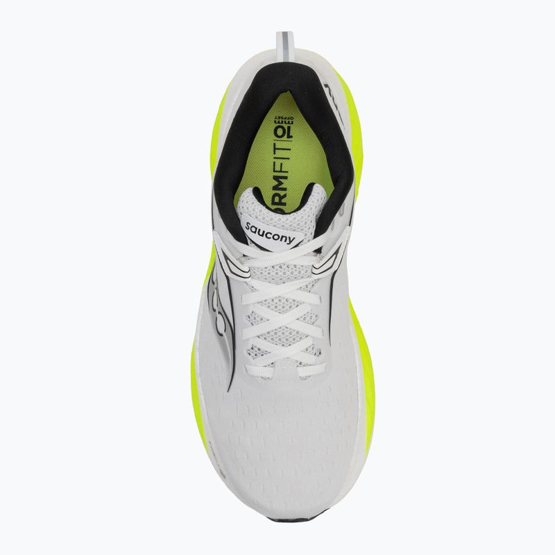 Чоловічі кросівки Saucony Triumph 22 білий / цитрон 5