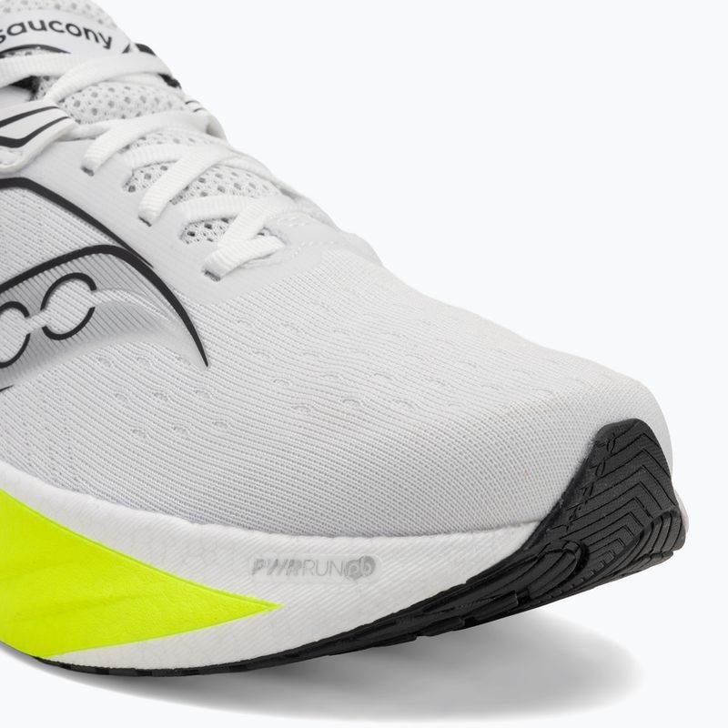 Чоловічі кросівки Saucony Triumph 22 білий / цитрон 7