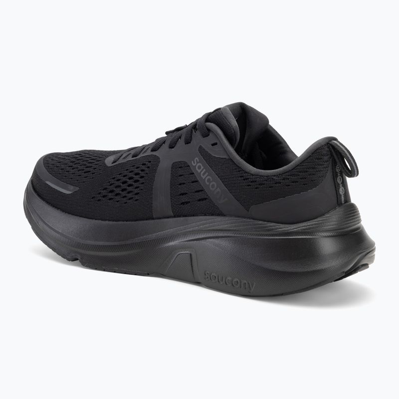 Чоловічі бігові кросівки Saucony Guide 18 потрійні чорні 3