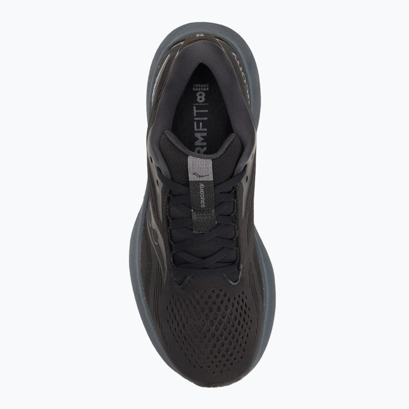 Кросівки для бігу чоловічі Saucony Ride 18 black/shadow 5