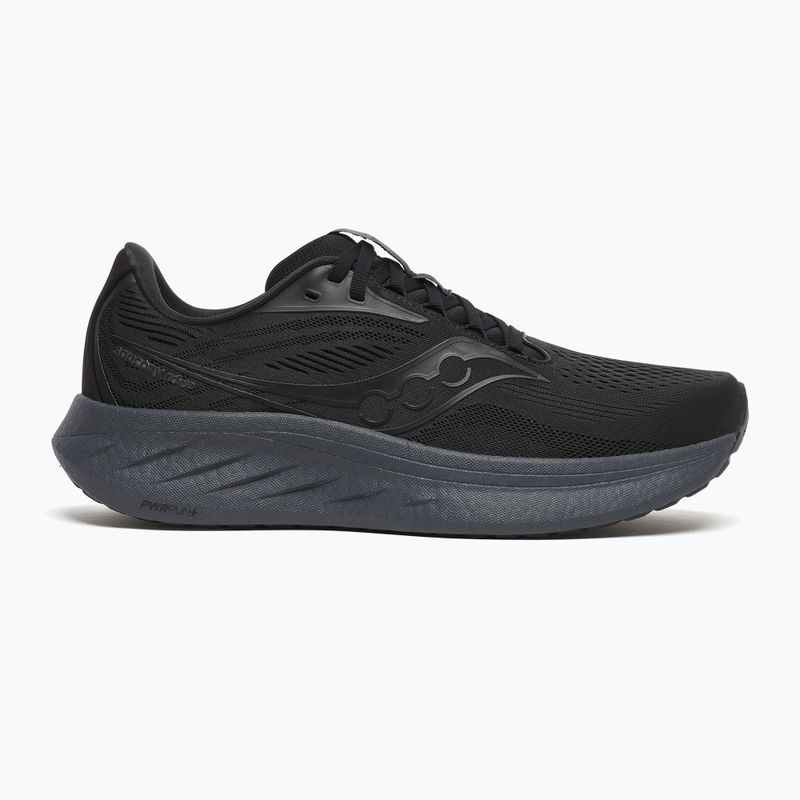 Кросівки для бігу чоловічі Saucony Ride 18 black/shadow