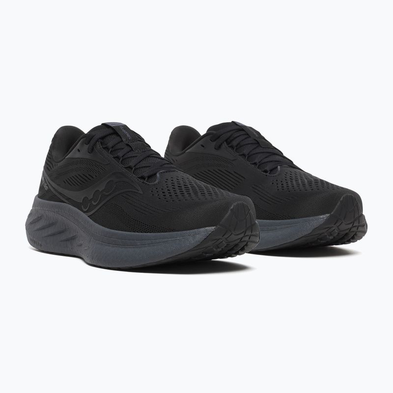 Кросівки для бігу чоловічі Saucony Ride 18 black/shadow 3