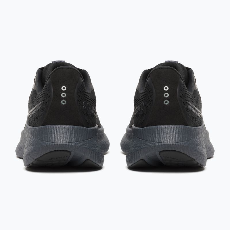 Кросівки для бігу чоловічі Saucony Ride 18 black/shadow 4
