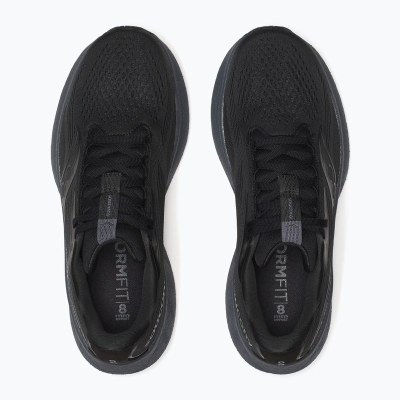 Кросівки для бігу чоловічі Saucony Ride 18 black/shadow 5
