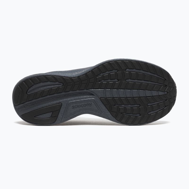 Кросівки для бігу чоловічі Saucony Ride 18 black/shadow 6