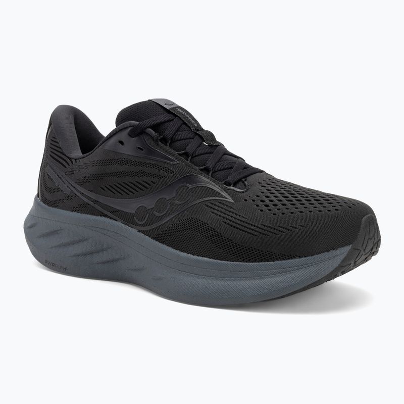 Чоловічі кросівки Saucony Ride 18 чорний / тінь