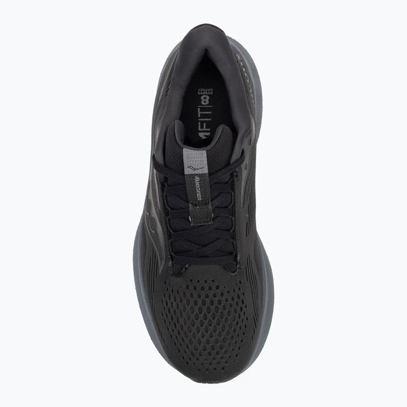 Чоловічі кросівки Saucony Ride 18 чорний / тінь 5