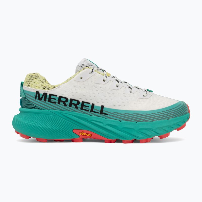 Чоловічі бігові кросівки Merrell Agility Peak 5 білі/бірюзові 2