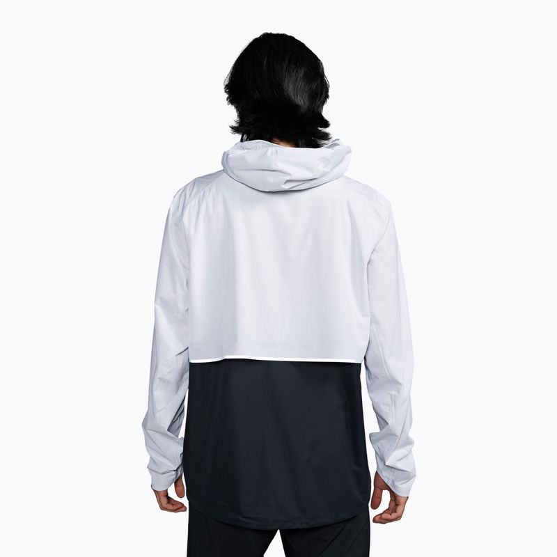 Куртка для бігу чоловіча Saucony Elite Runshield black/white 3