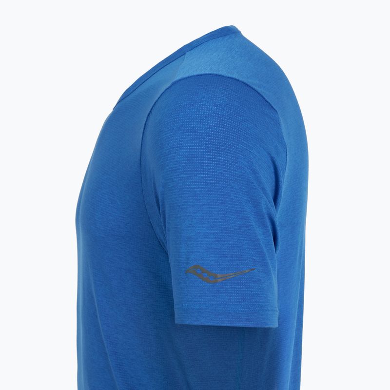 Чоловіча бігова сорочка Saucony Stopwatch SS skydiver вересовий парашутист 4