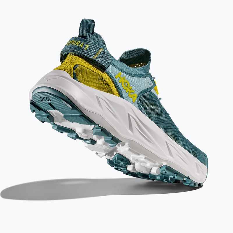 Сандалі чоловічі HOKA Hopara 2 druzy/mountain fog 5
