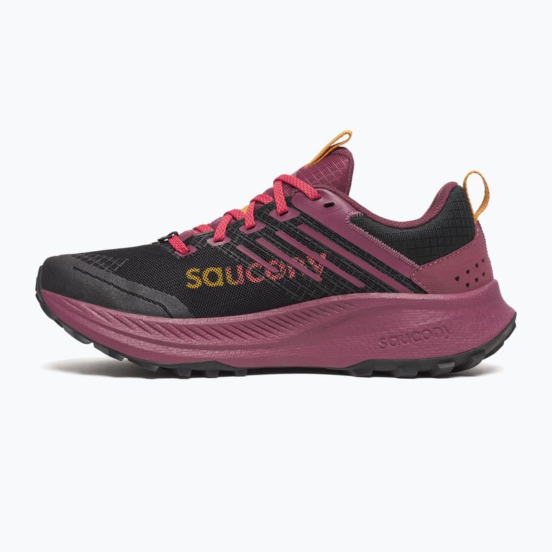 Кросівки для бігу жіночі Saucony Ride Trail 2 black/terra 9