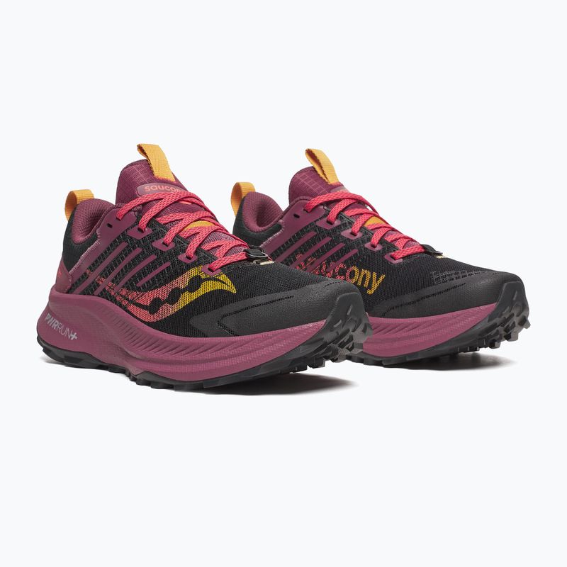 Кросівки для бігу жіночі Saucony Ride Trail 2 black/terra 10