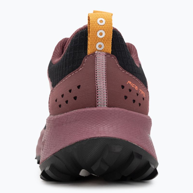 Кросівки для бігу жіночі Saucony Ride Trail 2 black/terra 6