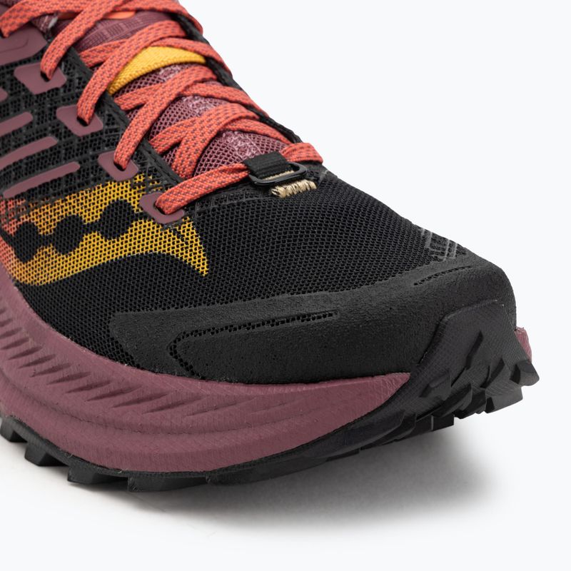 Кросівки для бігу жіночі Saucony Ride Trail 2 black/terra 7