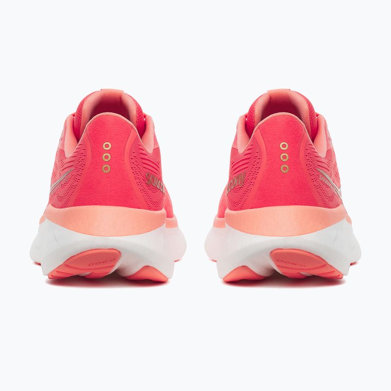 Кросівки для бігу жіночі Saucony Ride 18 coral/salmon 11