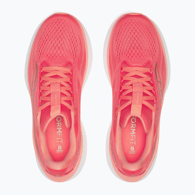 Кросівки для бігу жіночі Saucony Ride 18 coral/salmon 12