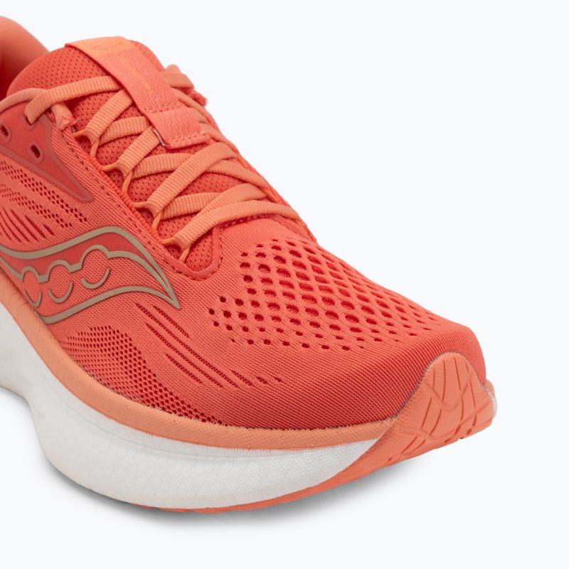 Кросівки для бігу жіночі Saucony Ride 18 coral/salmon 7
