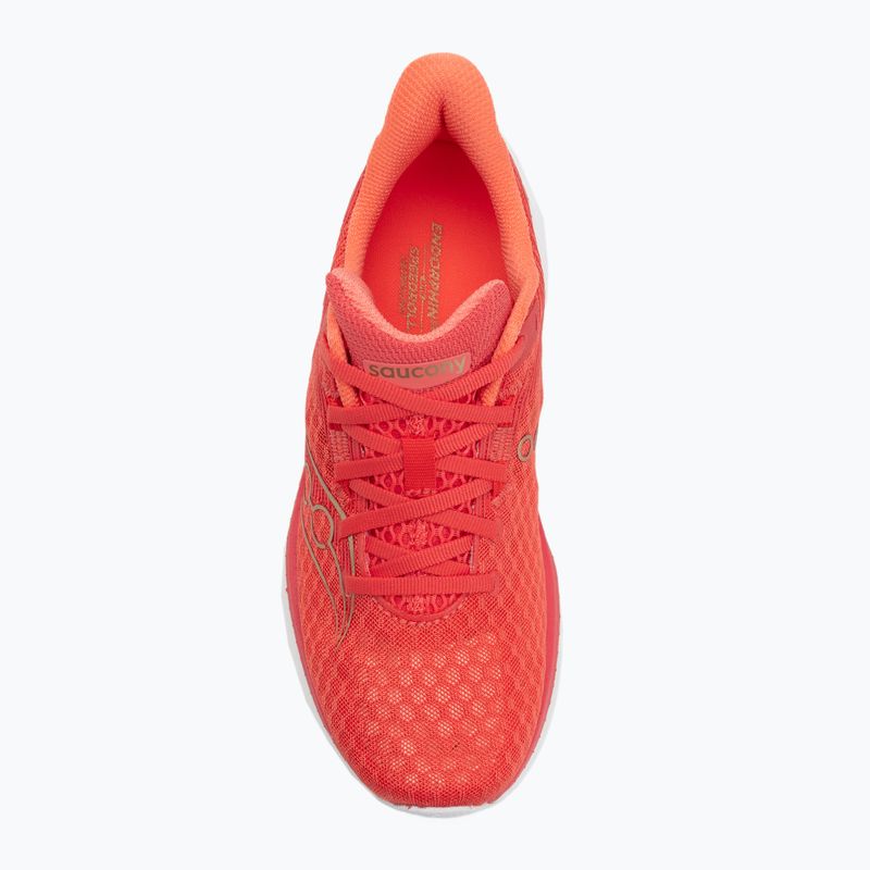 Кросівки для бігу жіночі Saucony Endorphin Speed 5 coral/salmon 5