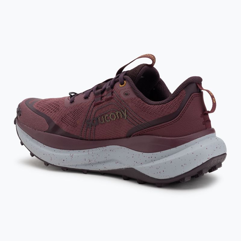 Кросівки для бігу жіночі Saucony Xodus Ultra 4 terra/wine 3