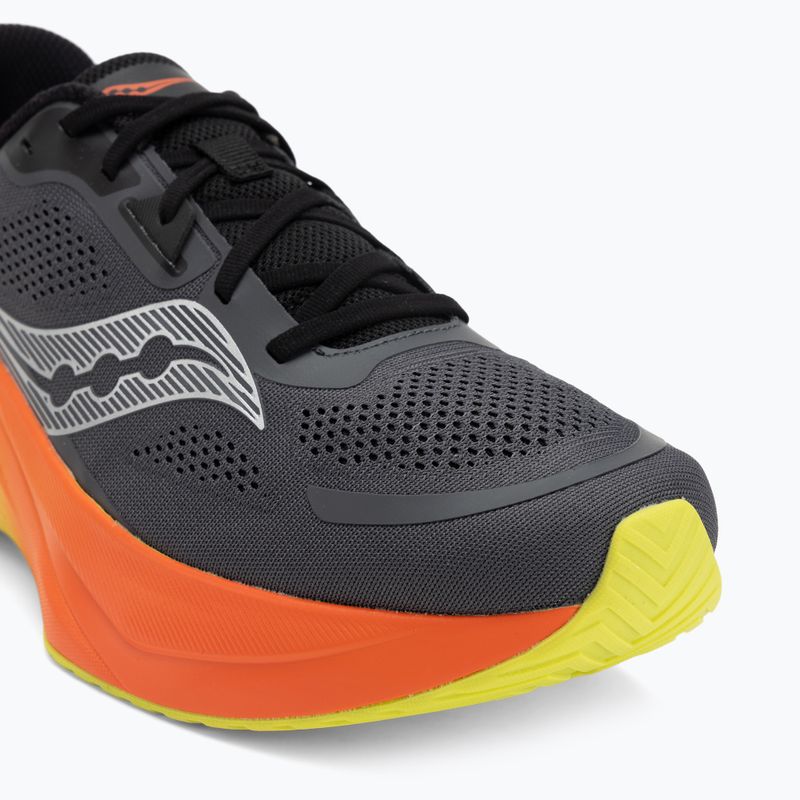 Кросівки для бігу чоловічі Saucony Tide 2 shadow/citron 7