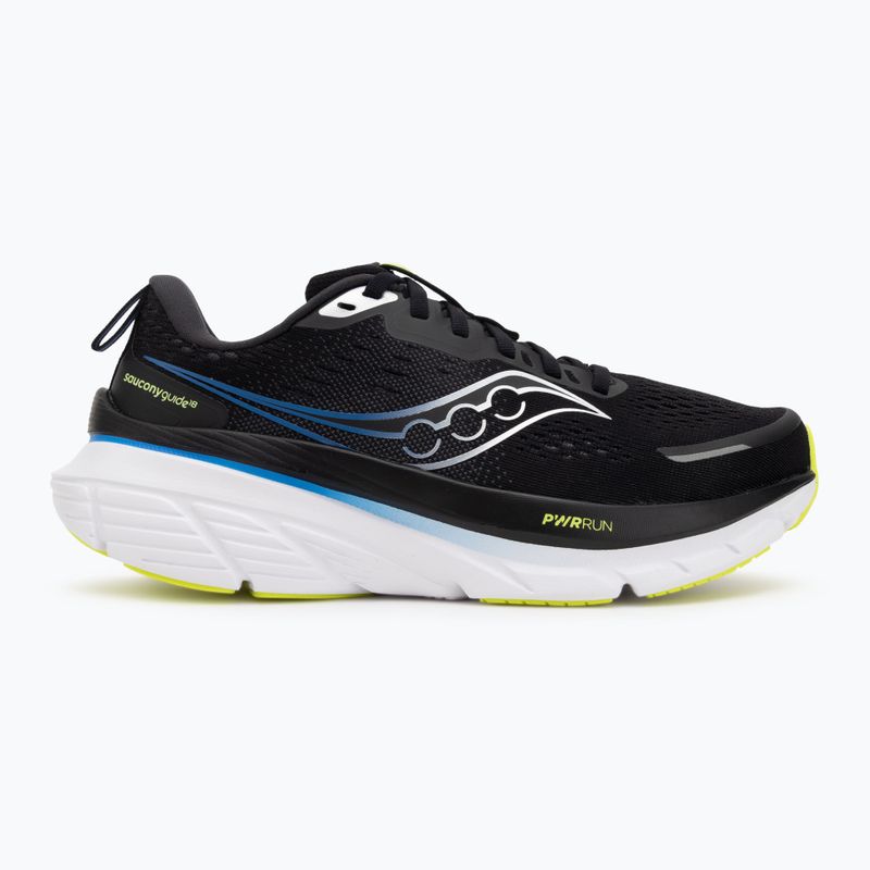 Кросівки для бігу чоловічі Saucony Guide 18 black/lapis 2