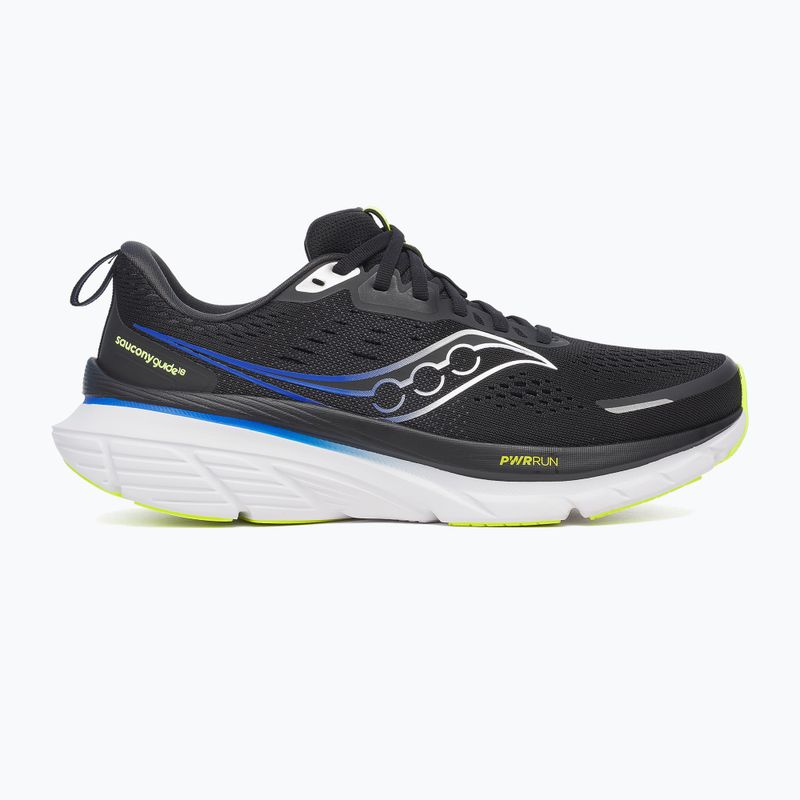 Кросівки для бігу чоловічі Saucony Guide 18 black/lapis 8