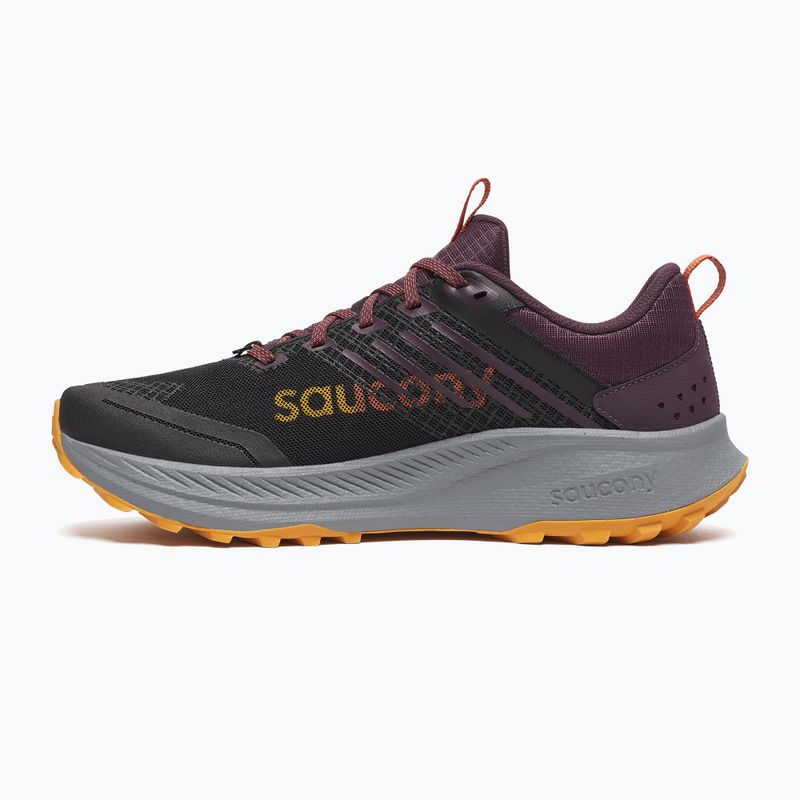 Кросівки для бігу чоловічі Saucony Ride Trail 2 black/autumn 2