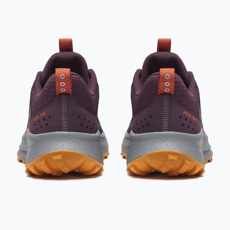 Кросівки для бігу чоловічі Saucony Ride Trail 2 black/autumn 4