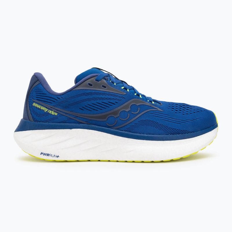 Кросівки для бігу чоловічі Saucony Ride 18 lapis/citron 2