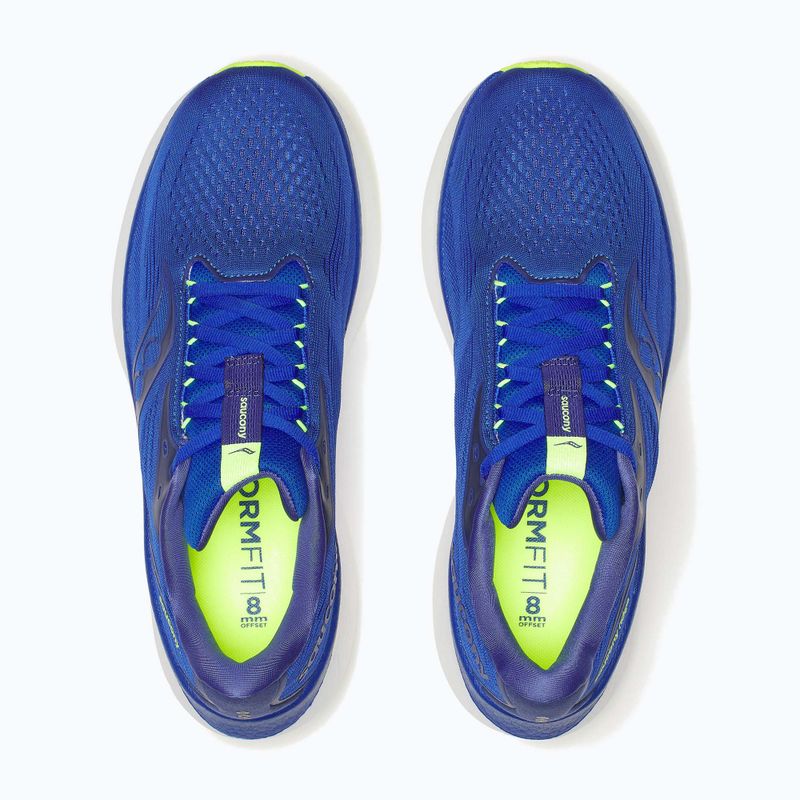 Кросівки для бігу чоловічі Saucony Ride 18 lapis/citron 12