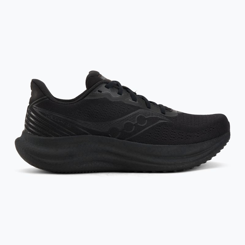 Кросівки для бігу чоловічі Saucony Triumph 23 triple black 2