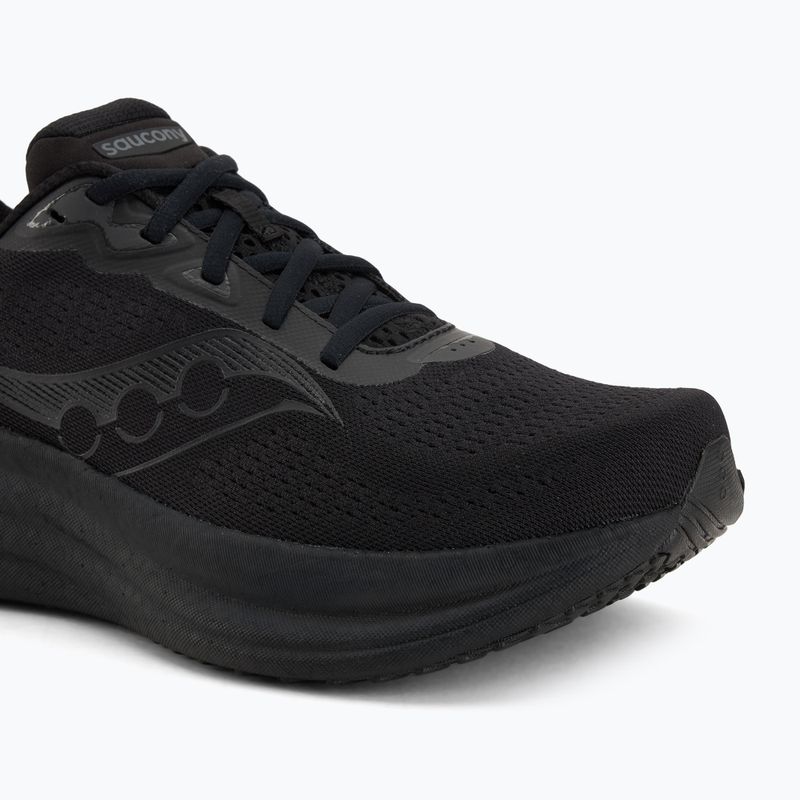 Кросівки для бігу чоловічі Saucony Triumph 23 triple black 7