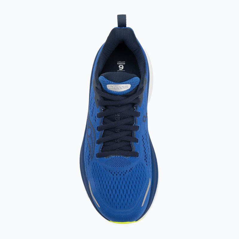 Кросівки для бігу чоловічі Saucony Hurricane 25 lapis/citron 5