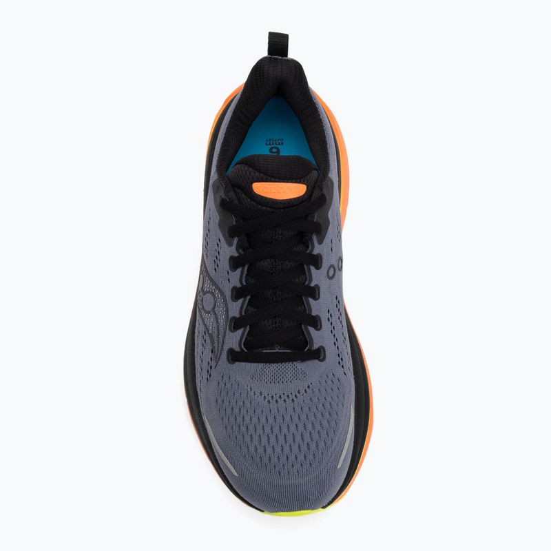 Кросівки для бігу чоловічі Saucony Hurricane 25 shadow/vizi 5