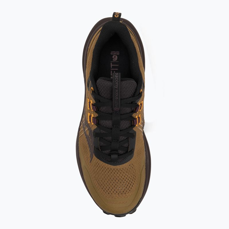 Кросівки для бігу чоловічі Saucony Xodus Ultra 4 kodiak/wine 5