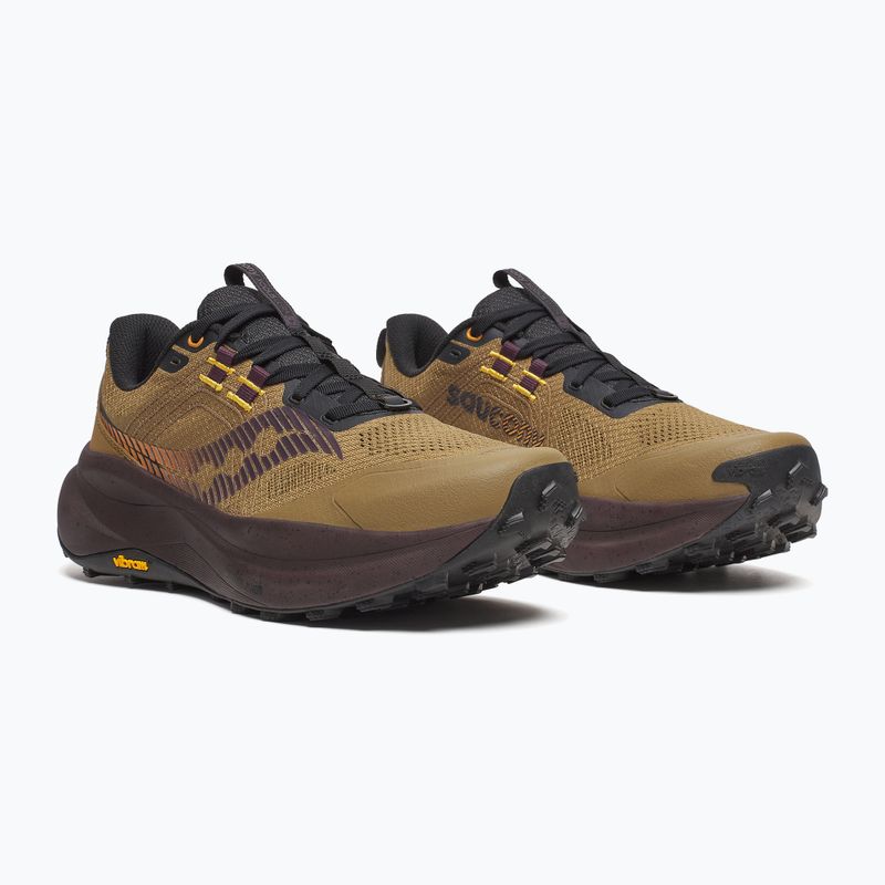 Кросівки для бігу чоловічі Saucony Xodus Ultra 4 kodiak/wine 10