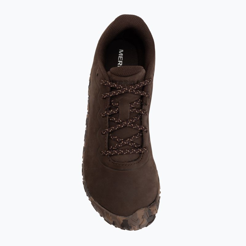 Взуття барефоот чоловіче Merrell Vapor Glove 6 Leather coffe 5