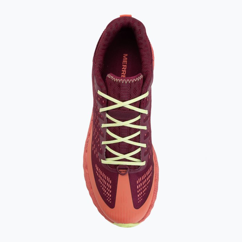 Кросівки для бігу чоловічі Merrell Agility Peak 5 3D mtl flare/crimson 5
