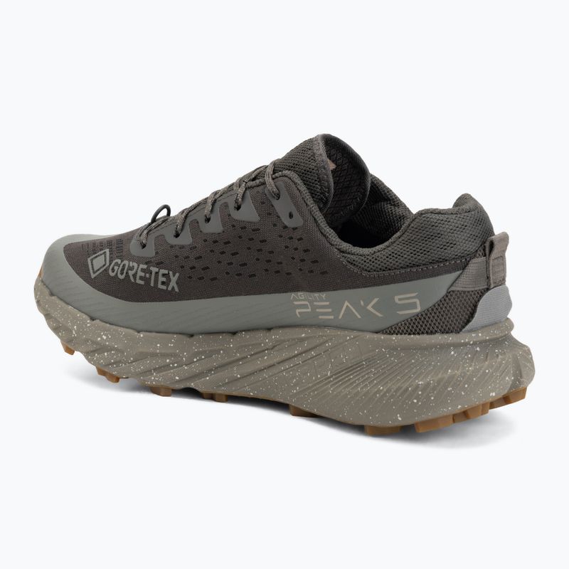 Кросівки для бігу чоловічі Merrell Agility Peak 5 Gore-Tex beluga/talus 3